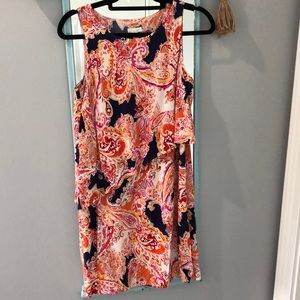EUC J Jill S Petite Popover flowy dress